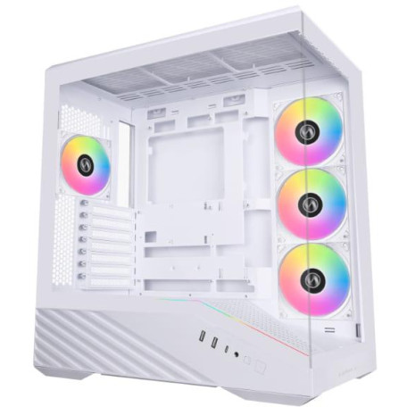 Корпус Lian Li Vector V100R Tempered Glass без БП White (G99.V100RW.01)