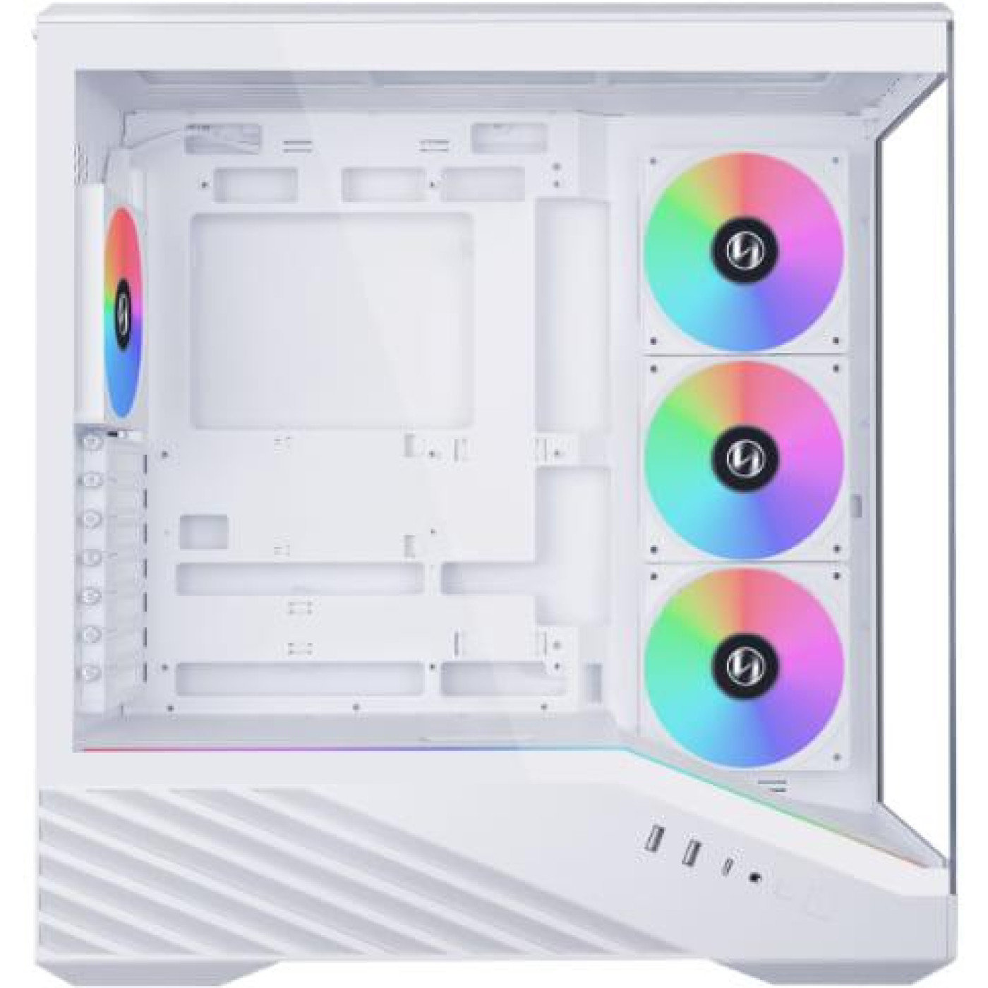 Корпус Lian Li Vector V100R Tempered Glass White (G99.V100RW.01) Без БП