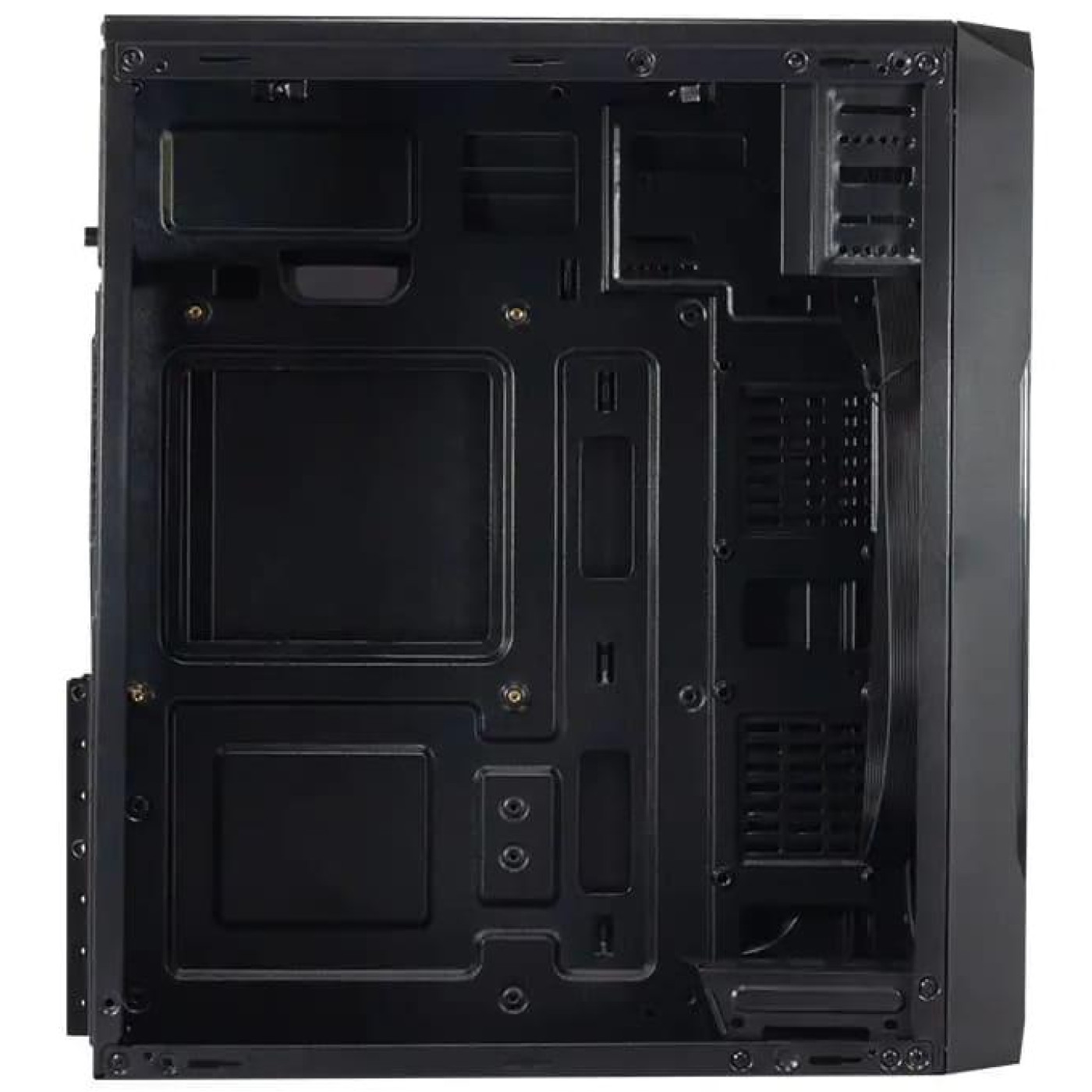 Корпус GTL T1651 Black, (T1651) Без БП