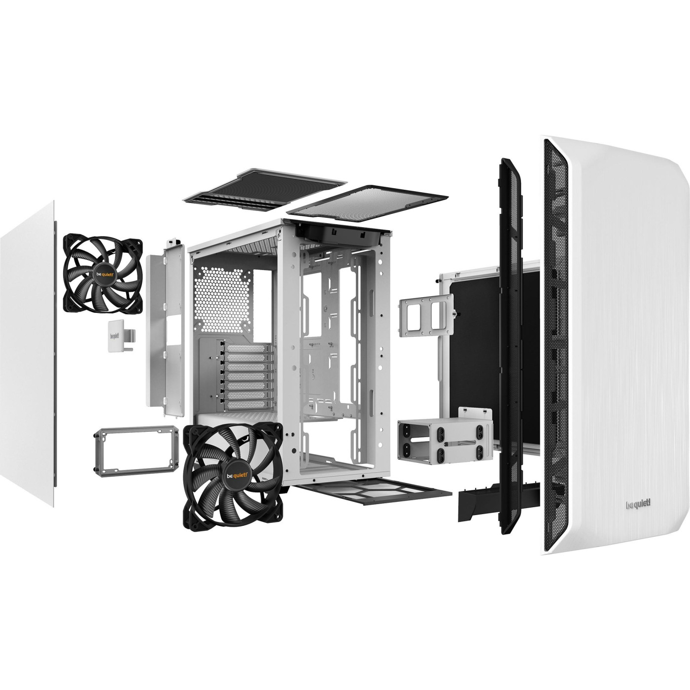 Корпус Be quiet! Pure Base 500 White (BG035) Без БП Б/у