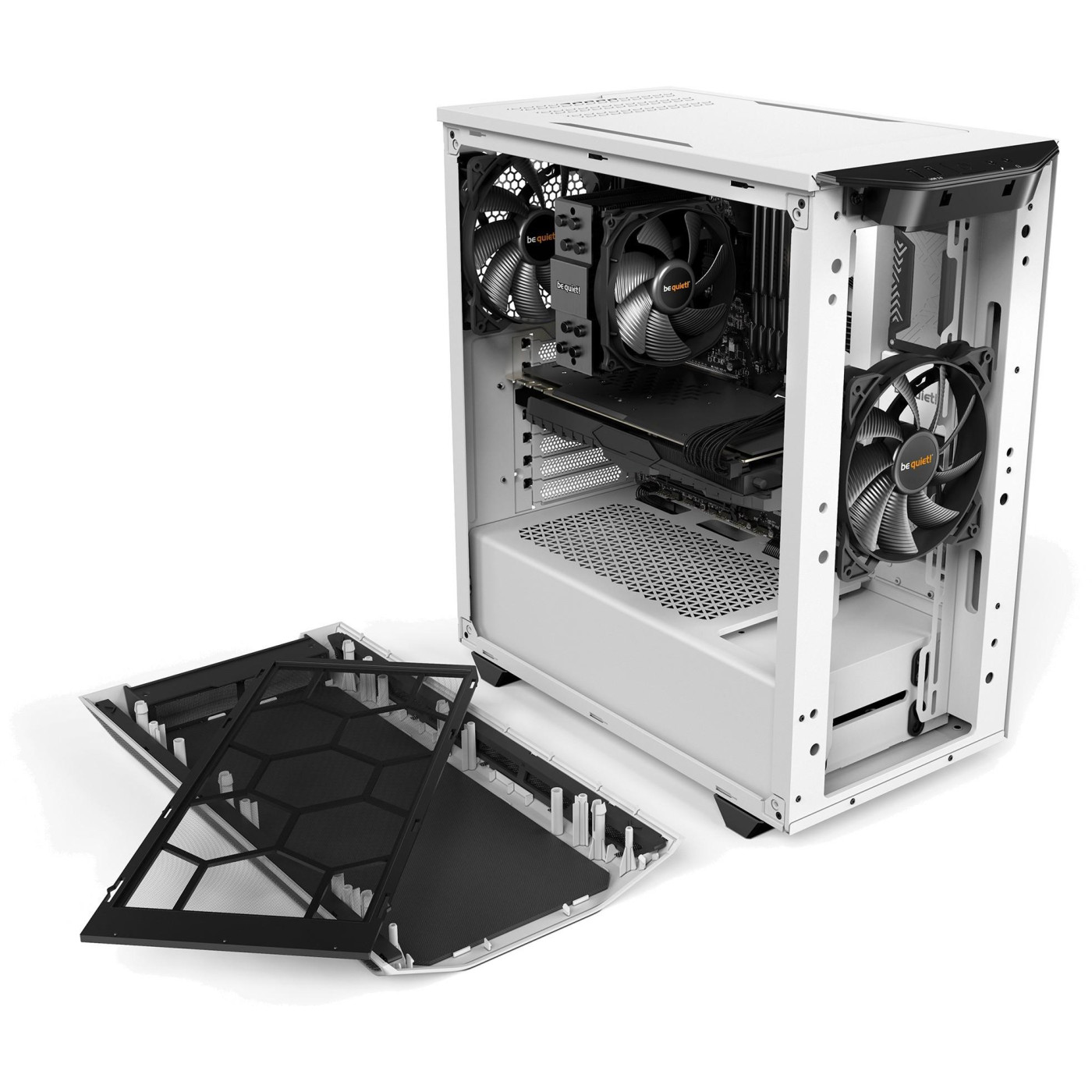 Корпус Be quiet! Pure Base 500 White (BG035) Без БП Б/у