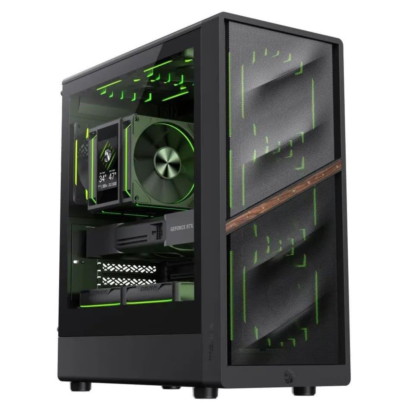 Корпус GameMax Aeris 330 M Tempered Glass без БЖ Black (AERIS 330 MB)