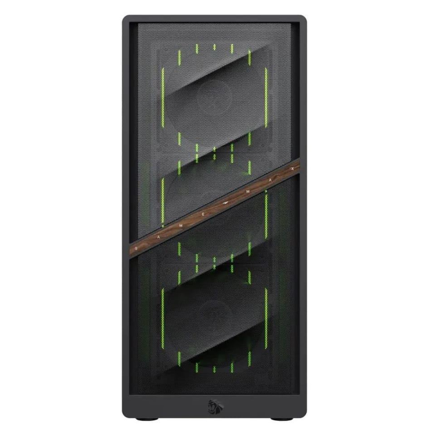 Корпус GameMax Aeris 330 M Tempered Glass без БЖ Black (AERIS 330 MB)