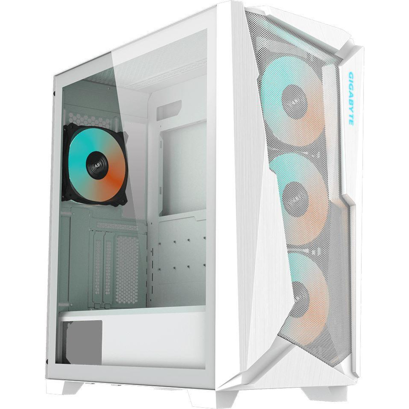 Корпус GIGABYTE C301 Glass без БЖ White (GB-C301GW)