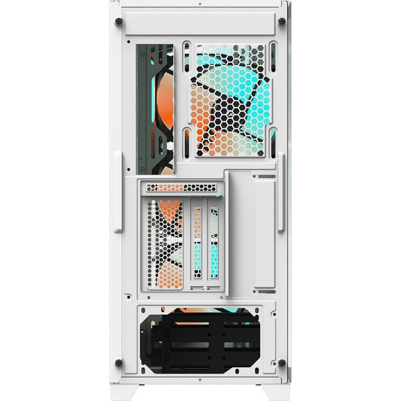 Корпус GIGABYTE C301 Glass без БЖ White (GB-C301GW)