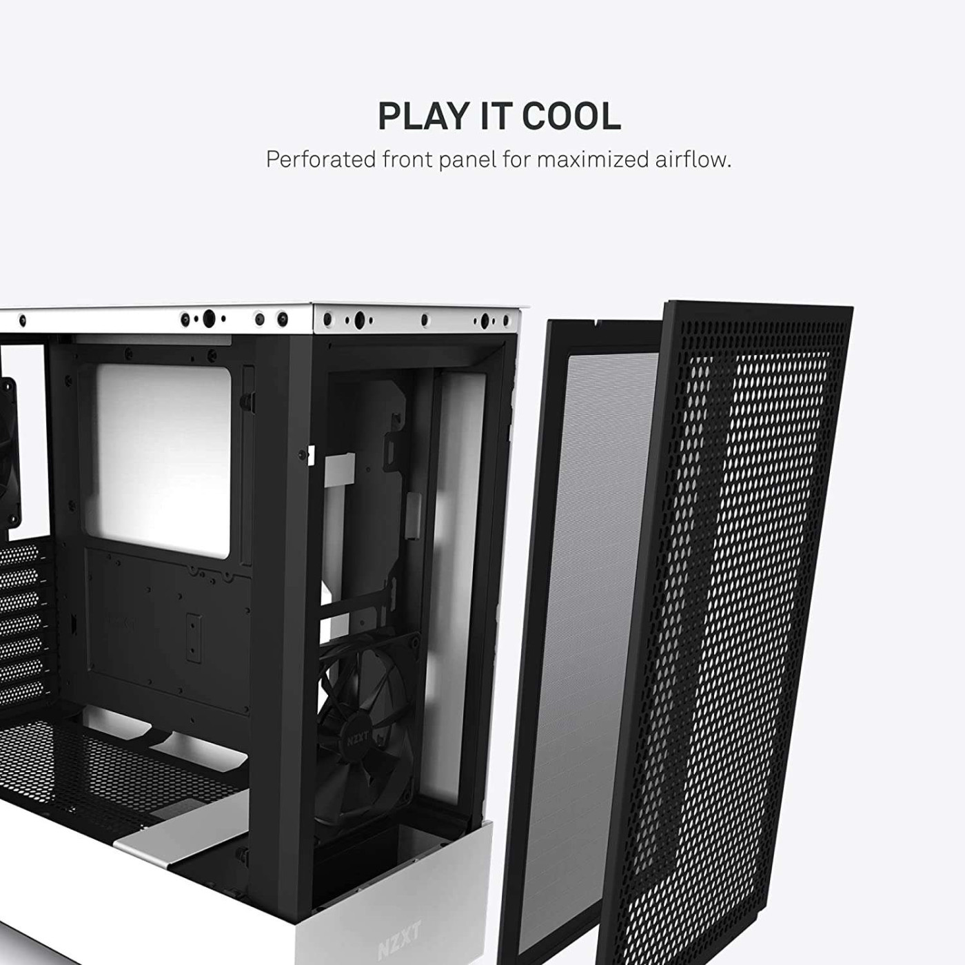 Корпус NZXT H510 Flow White (CA-H52FW-01) Без БП Б/в