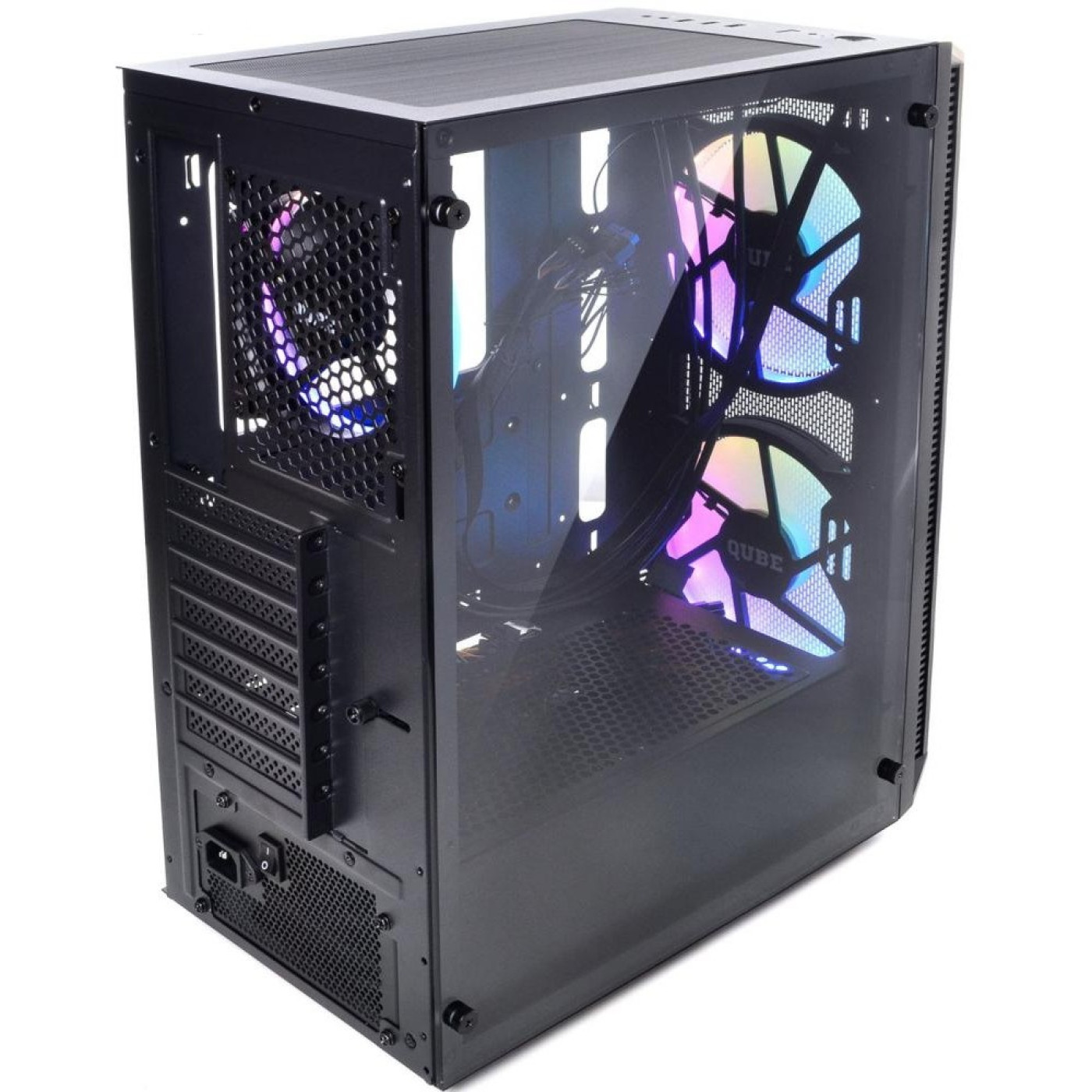 Корпус QUBE NEPTUNE Black (QB07N_FCNU3) Без БП Б/в