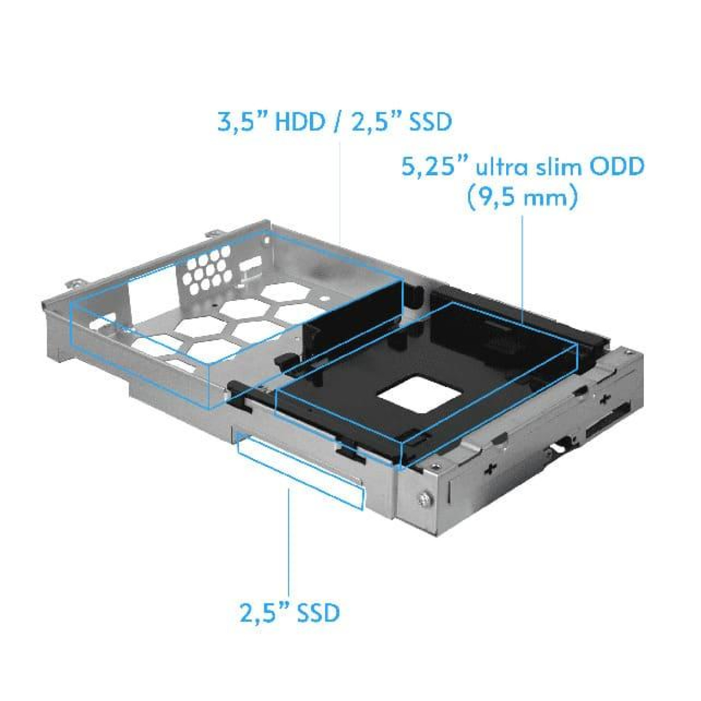 Корпус Chieftec UNI BE-10W-300 300W SLIM FF White (BE-10W-300)