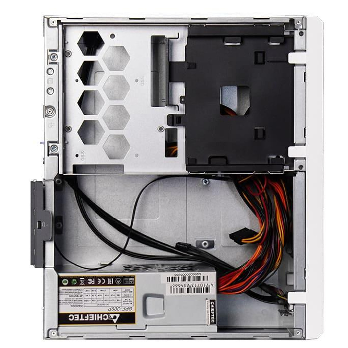 Корпус Chieftec UNI BE-10W-300 300W SLIM FF White (BE-10W-300)