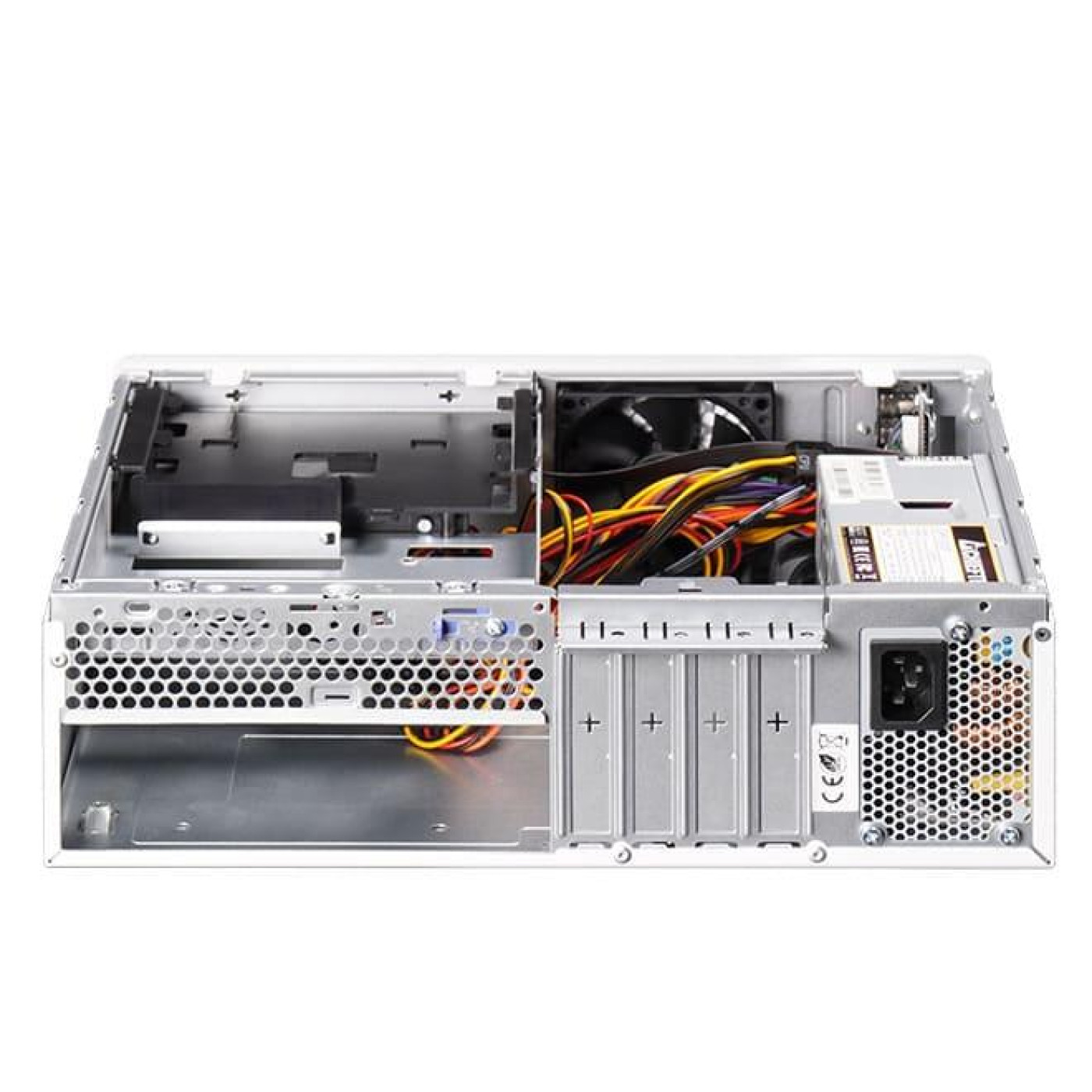 Корпус Chieftec UNI BE-10W-300 300W SLIM FF White (BE-10W-300)