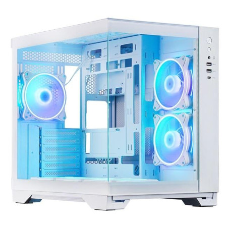 Корпус Chieftec VISIO GM-30W-TG-OP White без БЖ (GM-30W-TG-OP)