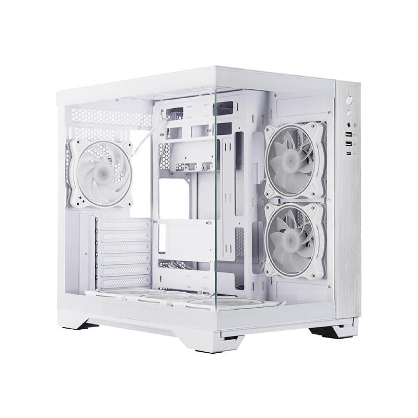 Корпус Chieftec VISIO GM-30W-TG-OP White без БЖ (GM-30W-TG-OP)