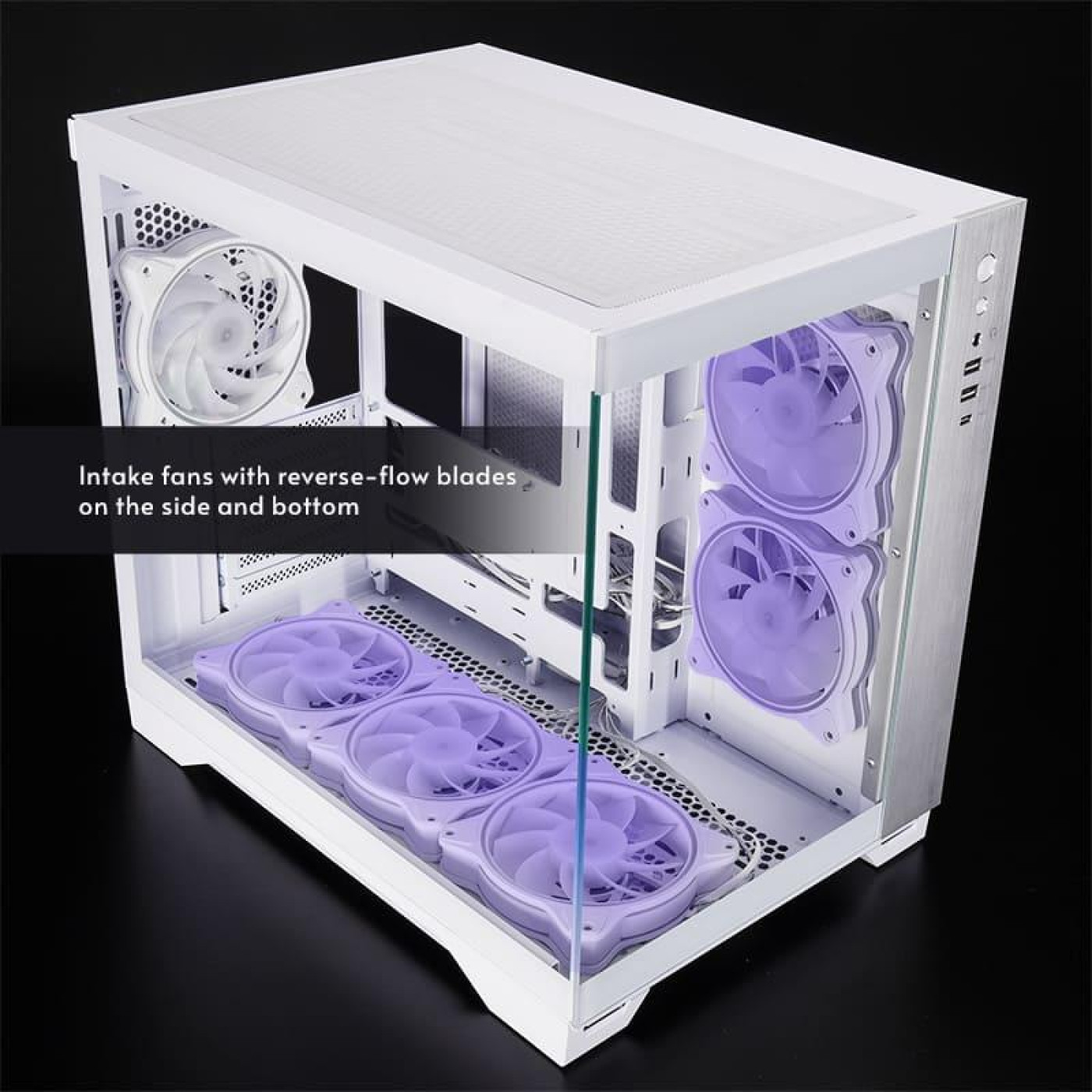 Корпус Chieftec VISIO GM-30W-TG-OP White без БЖ (GM-30W-TG-OP)