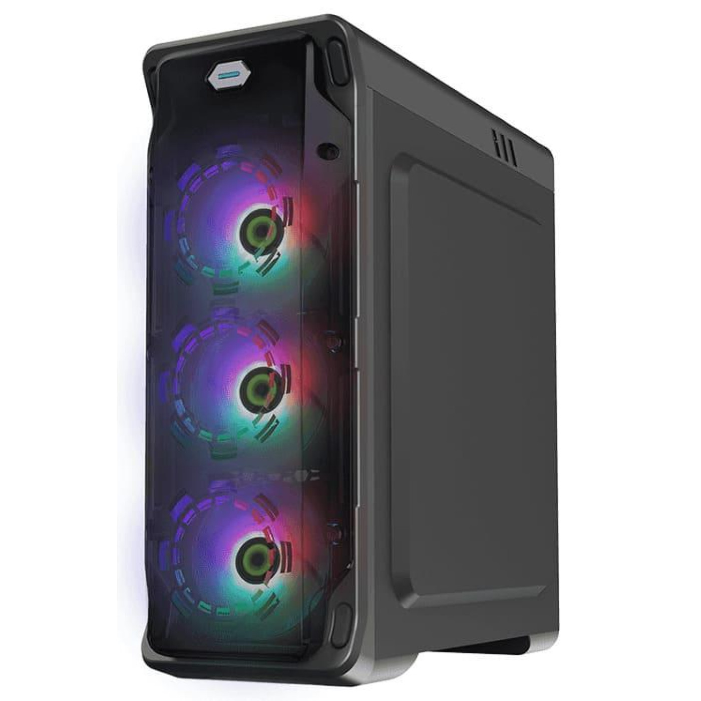 Корпус GameMax StarLight B-FRGB Black (StarLight B-FRGB) Без БП