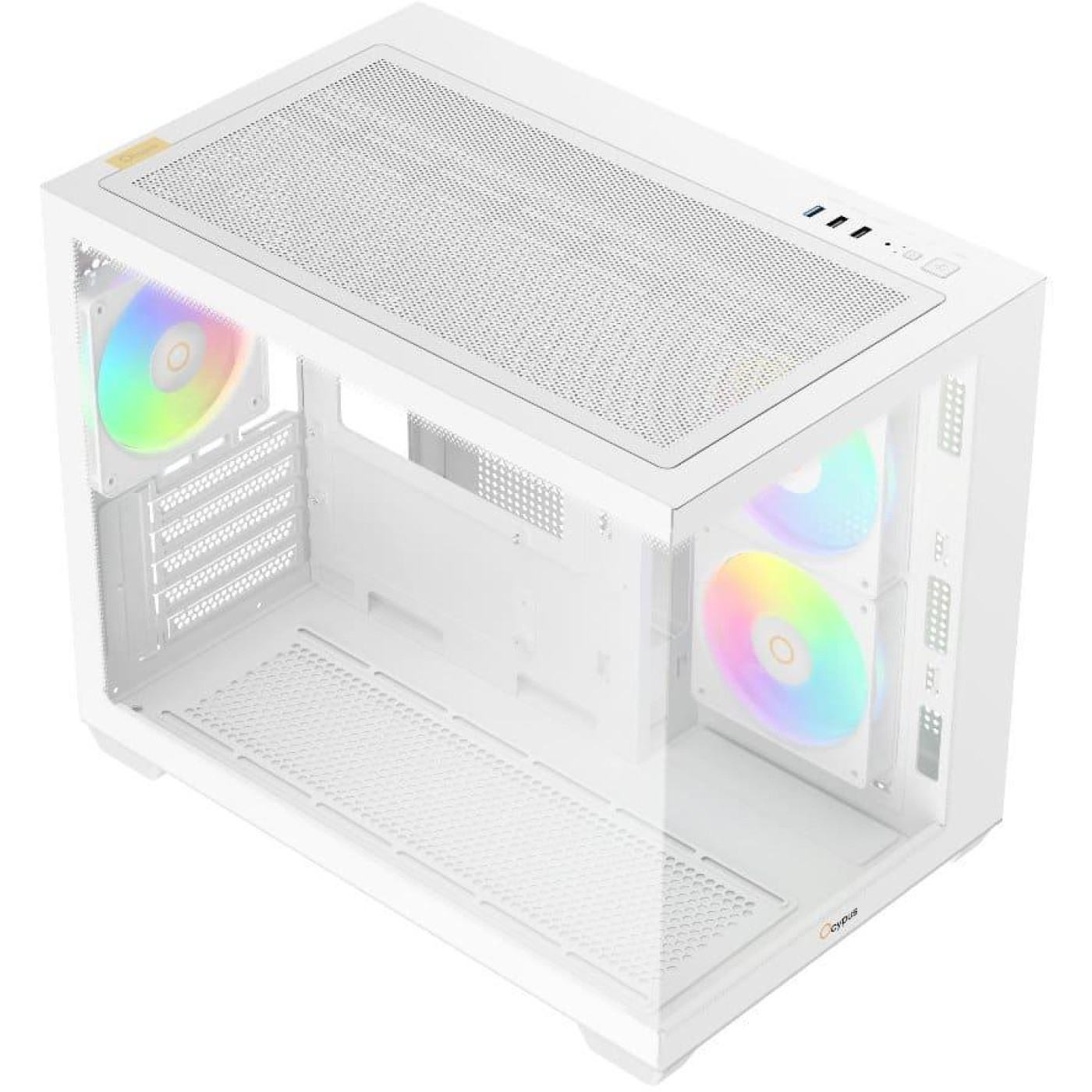 Корпус Ocypus GAMMA C54 ARGB White (GAMMA-C54-WHD300XX-GL)
