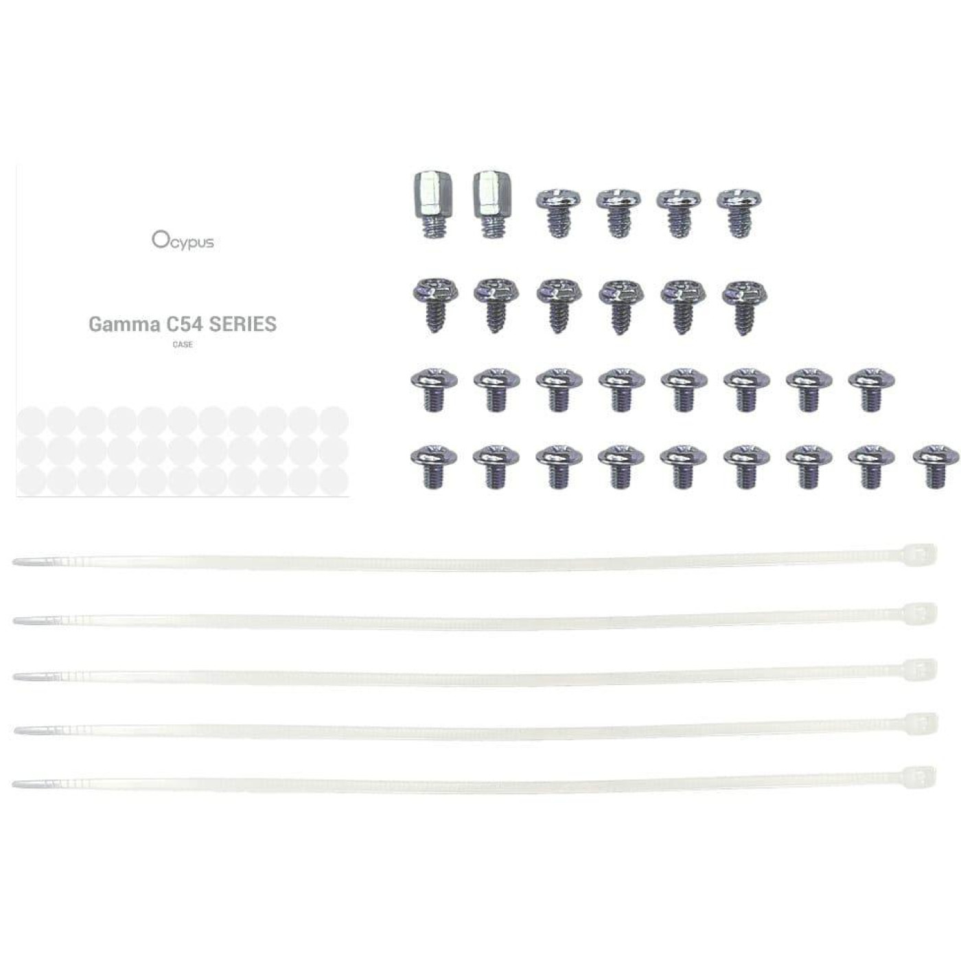 Корпус Ocypus GAMMA C54 ARGB White (GAMMA-C54-WHD300XX-GL)