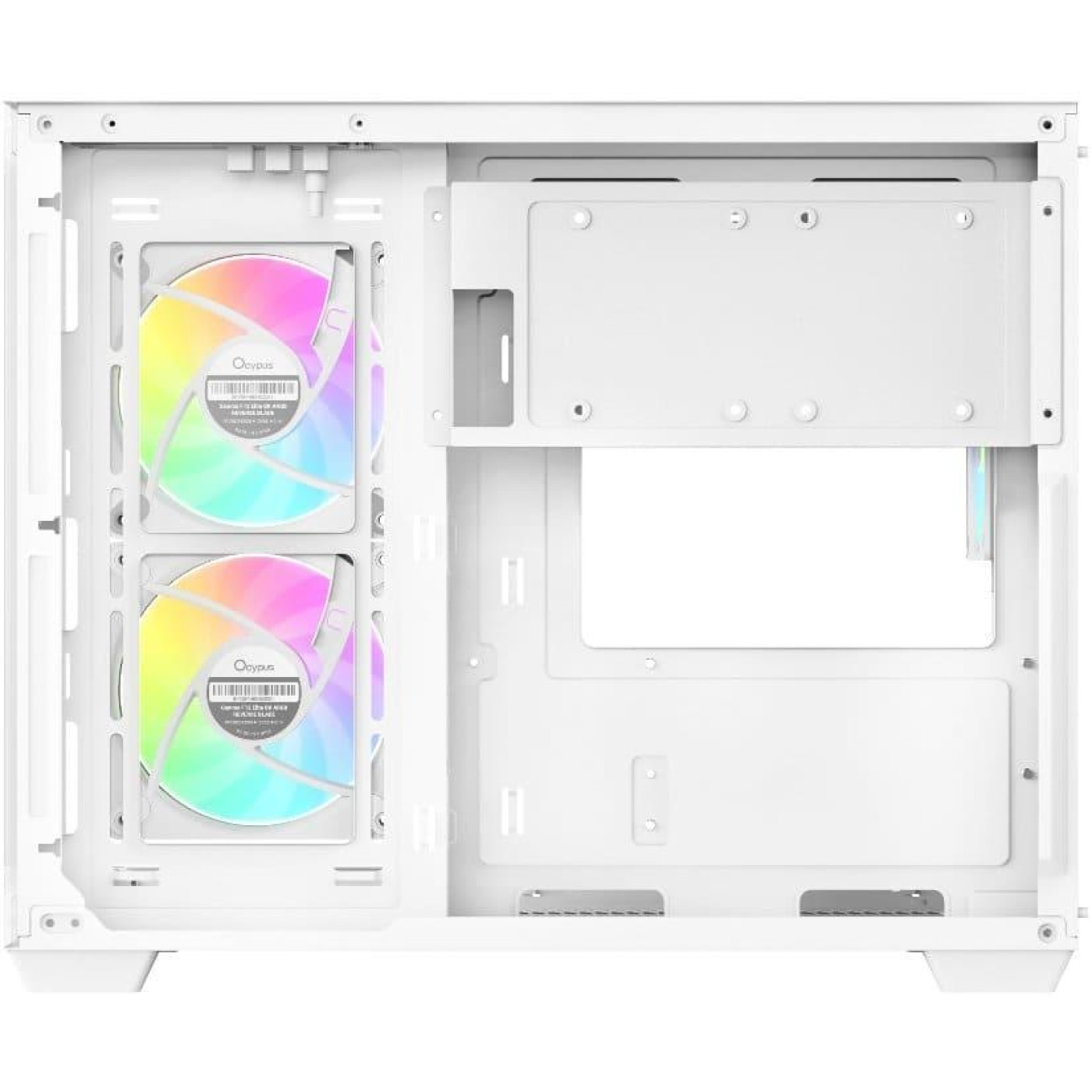 Корпус Ocypus GAMMA C54 ARGB White (GAMMA-C54-WHD300XX-GL)