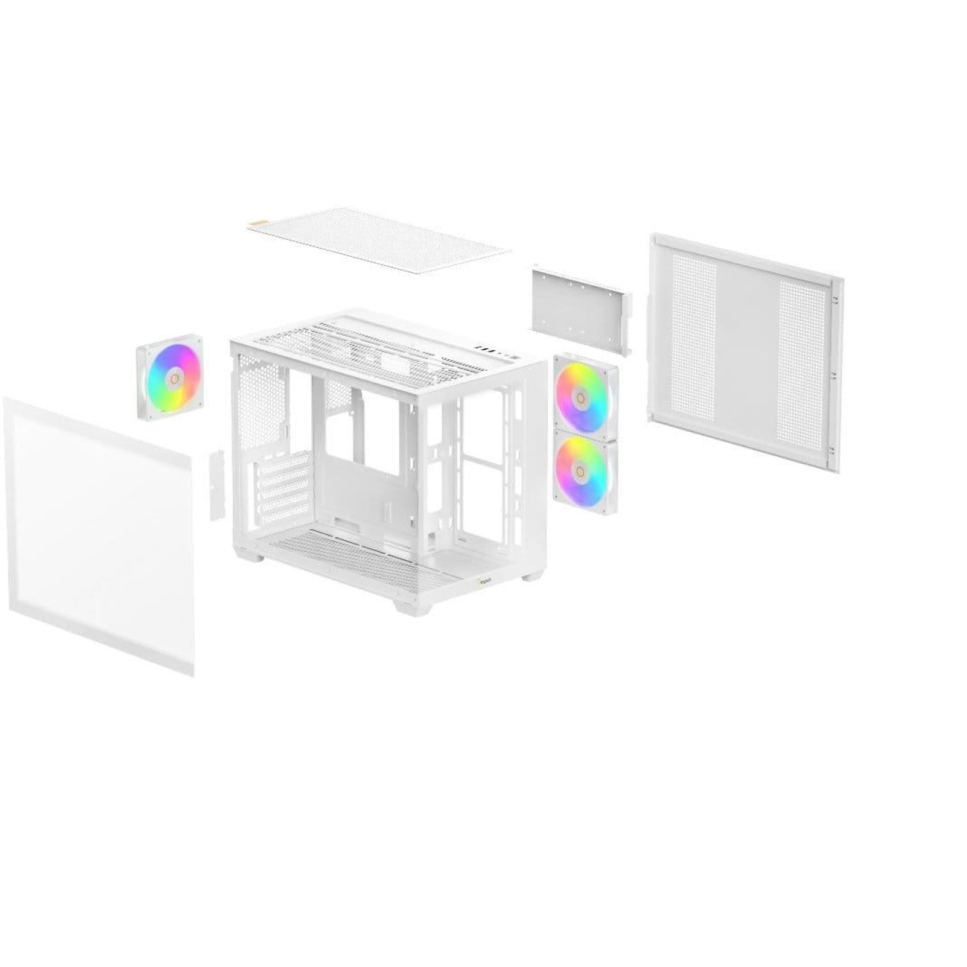 Корпус Ocypus GAMMA C54 ARGB White (GAMMA-C54-WHD300XX-GL)