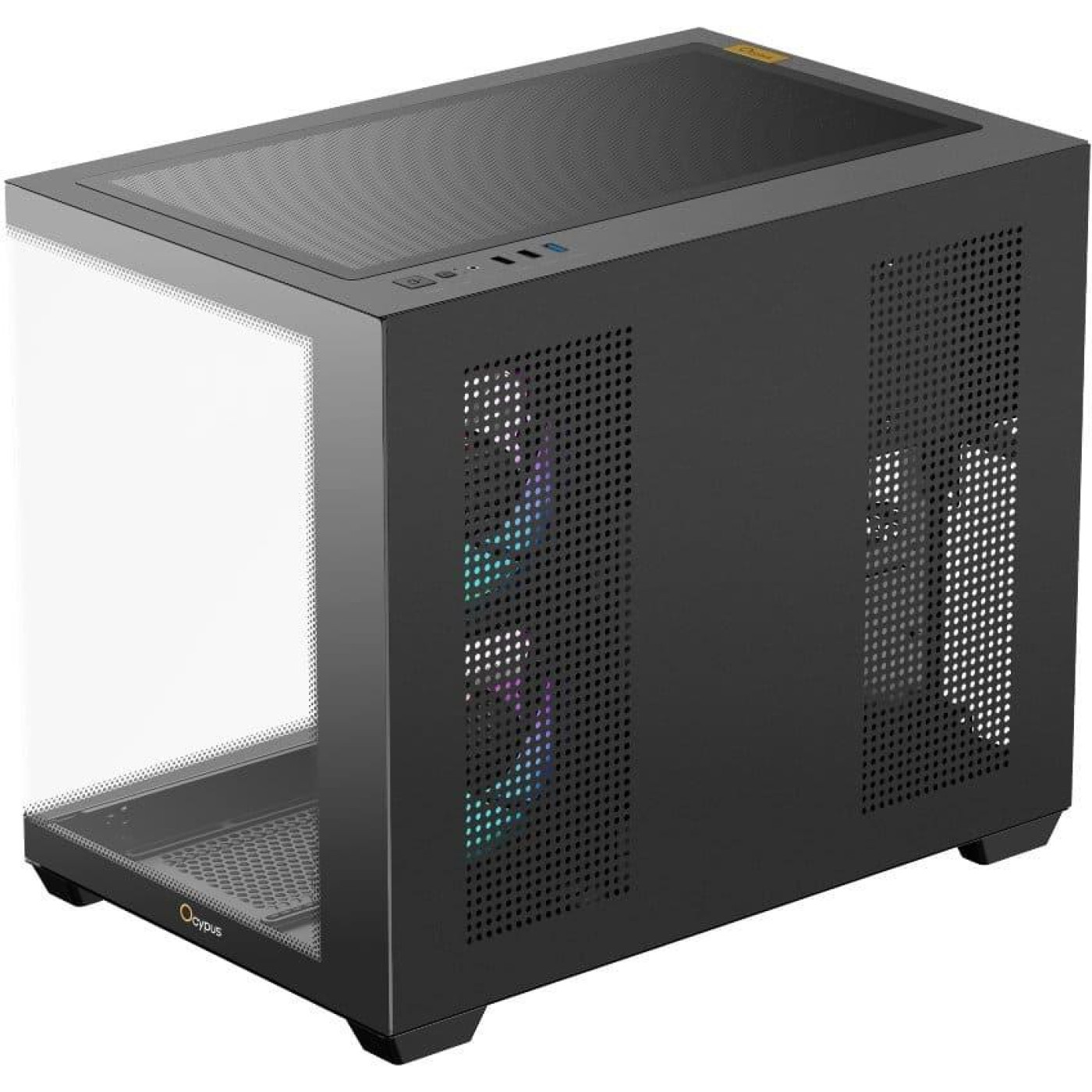 Корпус Ocypus GAMMA C54 ARGB Black (GAMMA-C54-BKD300XX-GL)
