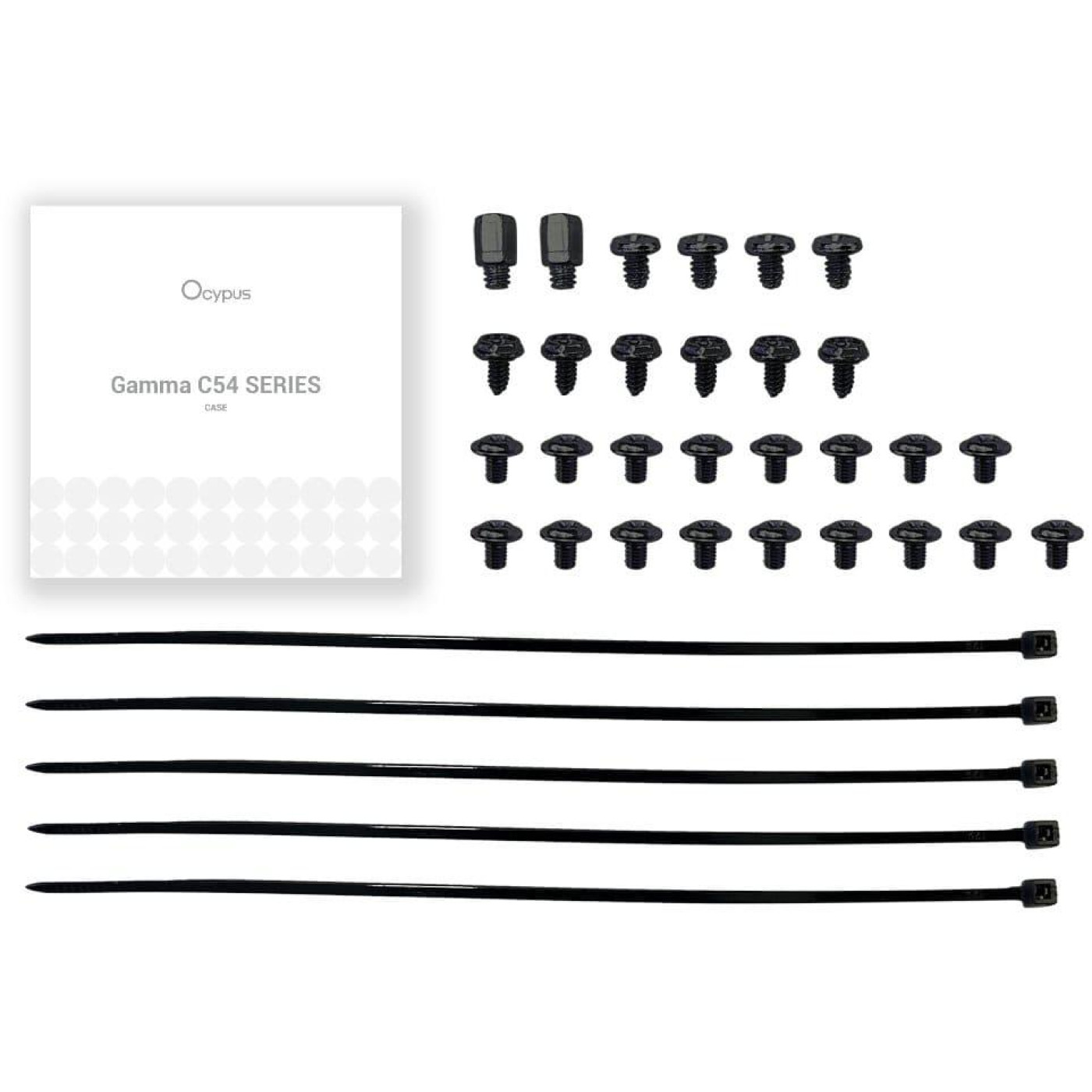 Корпус Ocypus GAMMA C54 ARGB Black (GAMMA-C54-BKD300XX-GL)