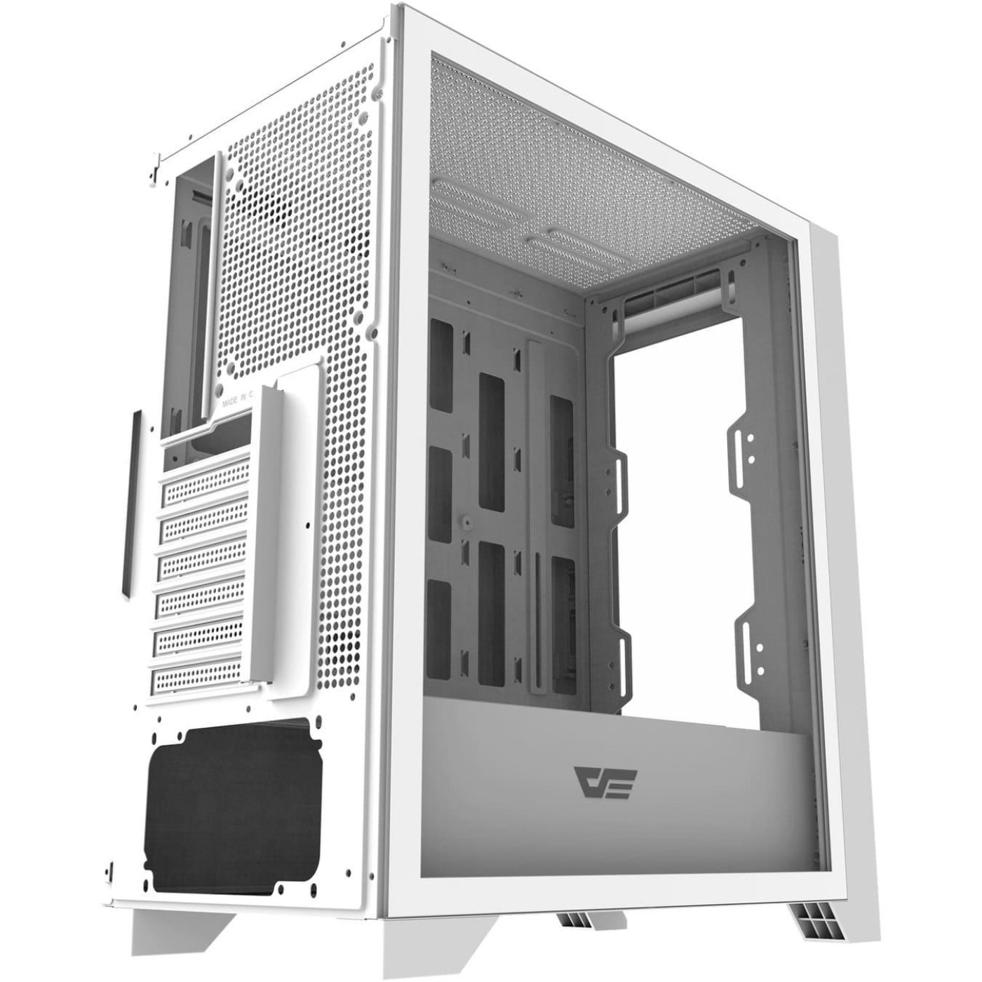 Корпус Darkflash DRX70 Glass White (DRX70 GLASS White) Без БП