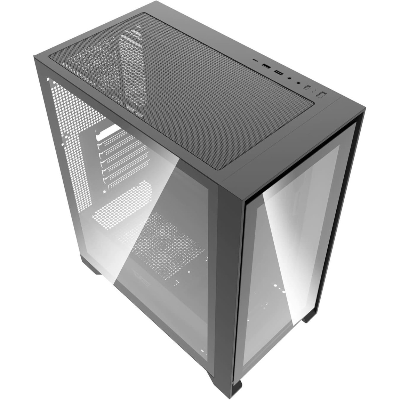 Корпус Darkflash DRX70 Glass Black (DRX70 GLASS Black) Без БП