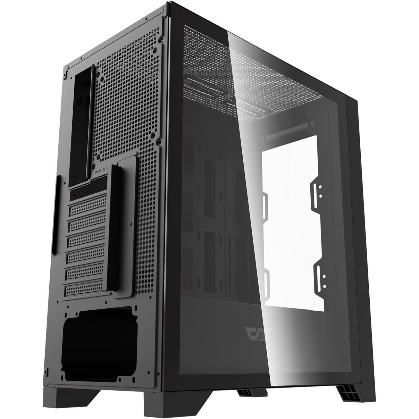 Корпус Darkflash DRX70 Glass Black (DRX70 GLASS Black) Без БП