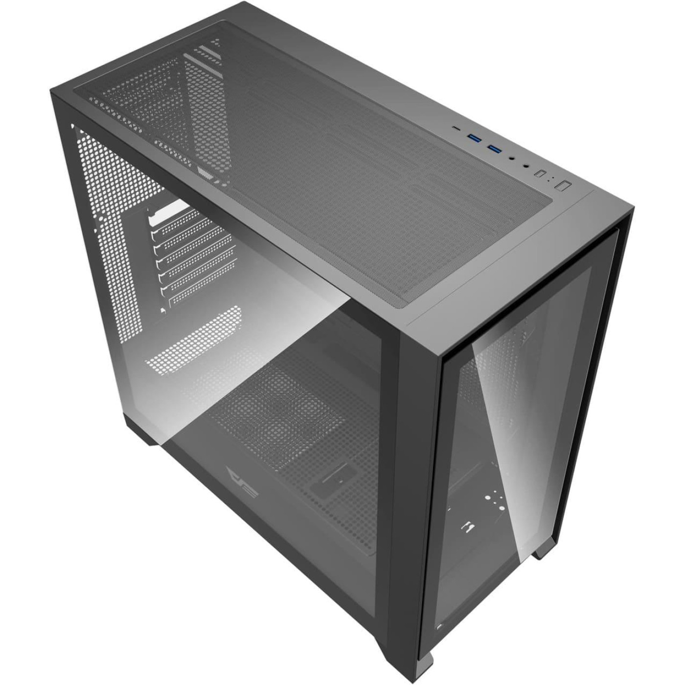 Корпус Darkflash DRX90 Glass Black (DRX90 GLASS Black) Без БП