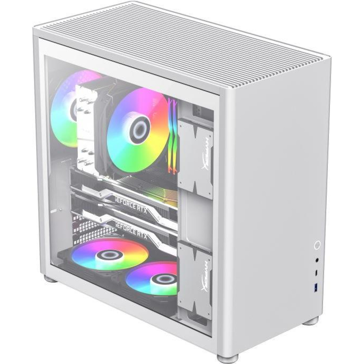 Корпус GameMax Spark Pro Full White (Spark Pro Full White)