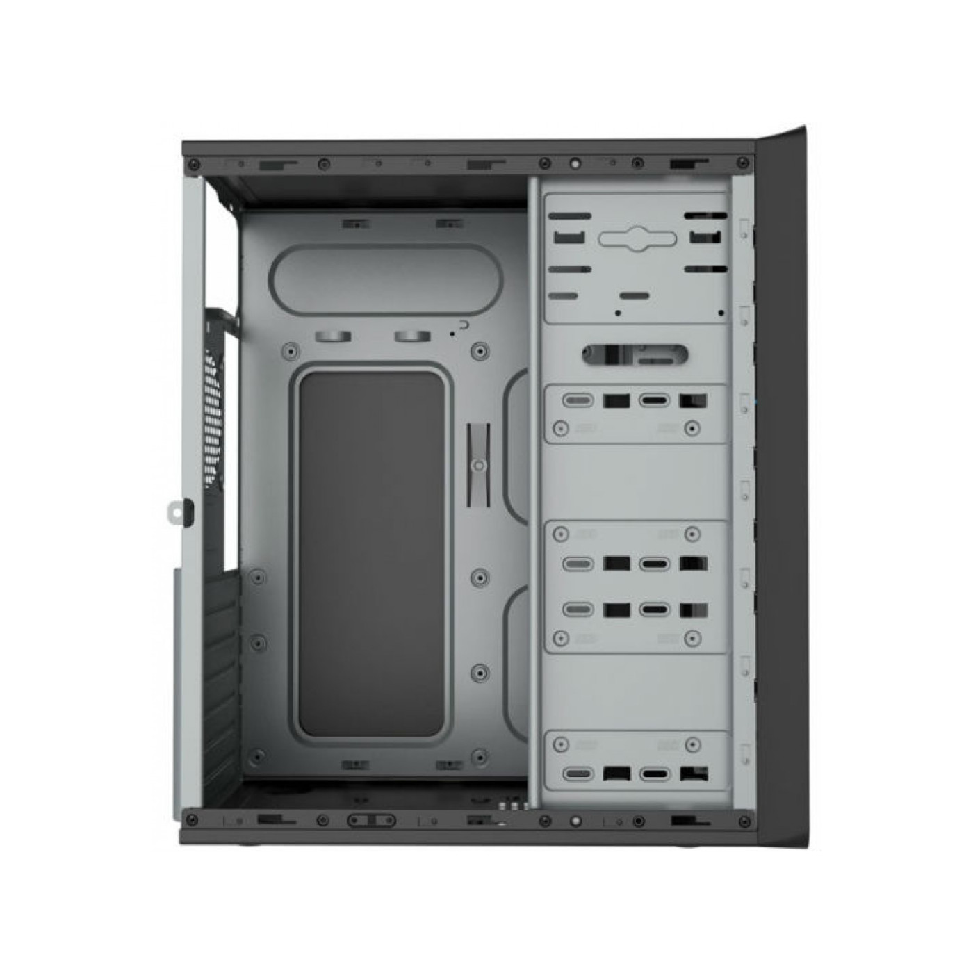 Корпус GameMax ET-209-NP-2U3 Black (ET-209-NP-2U3)