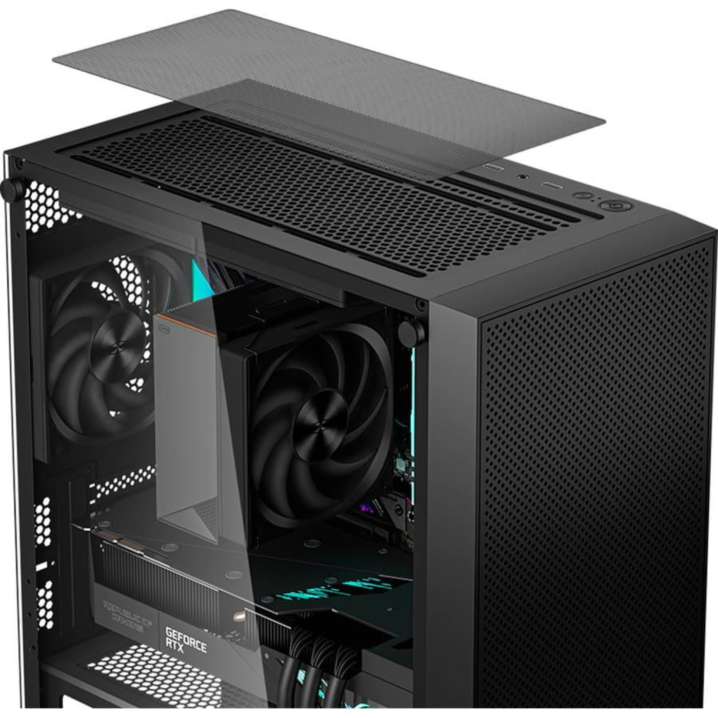 Корпус PcCooler CPS C3D310 Без БП Black (C3D310-BKP0-GL)