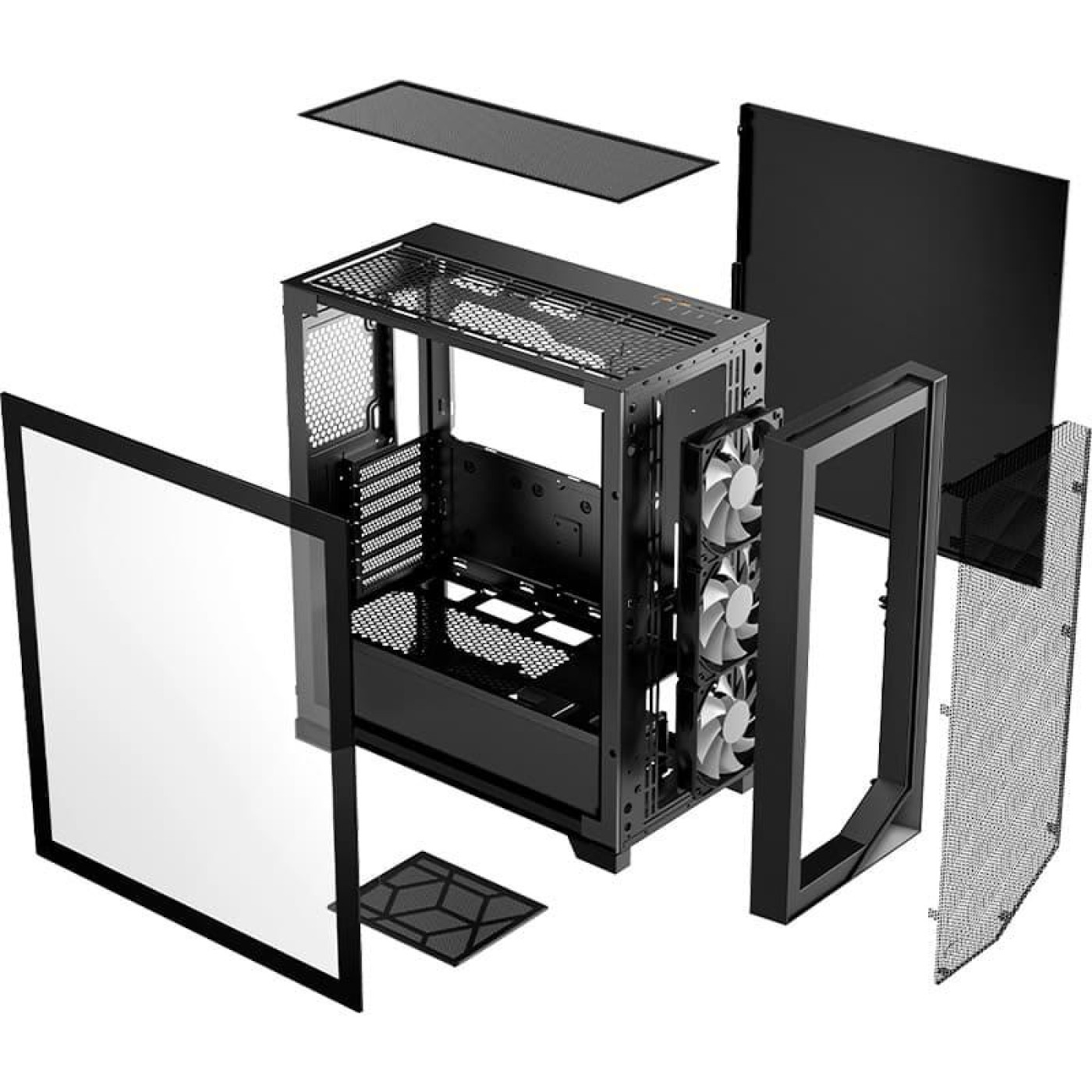 Корпус PcCooler CPS C3D510 BK Black (C3D510-BKP0-GL) Б/в
