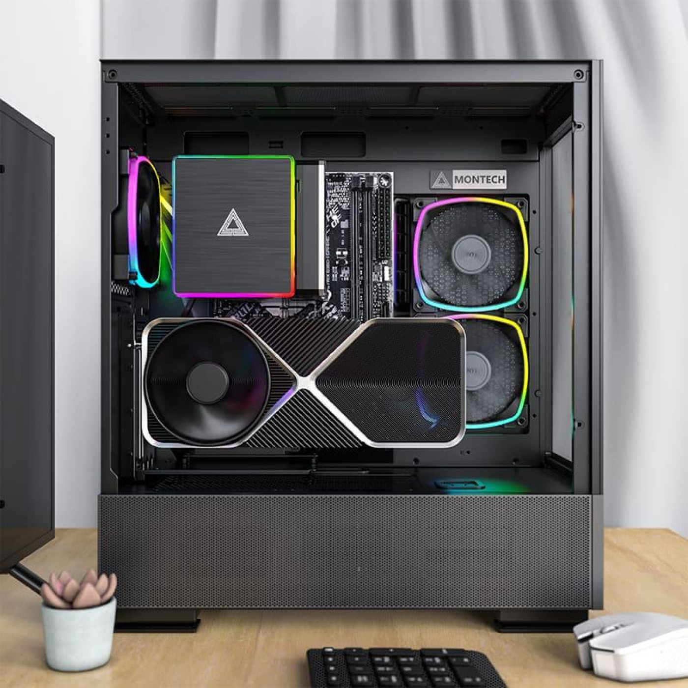 Корпус MONTECH SKY TWO (B) (SKY TWO (B)) Без БП