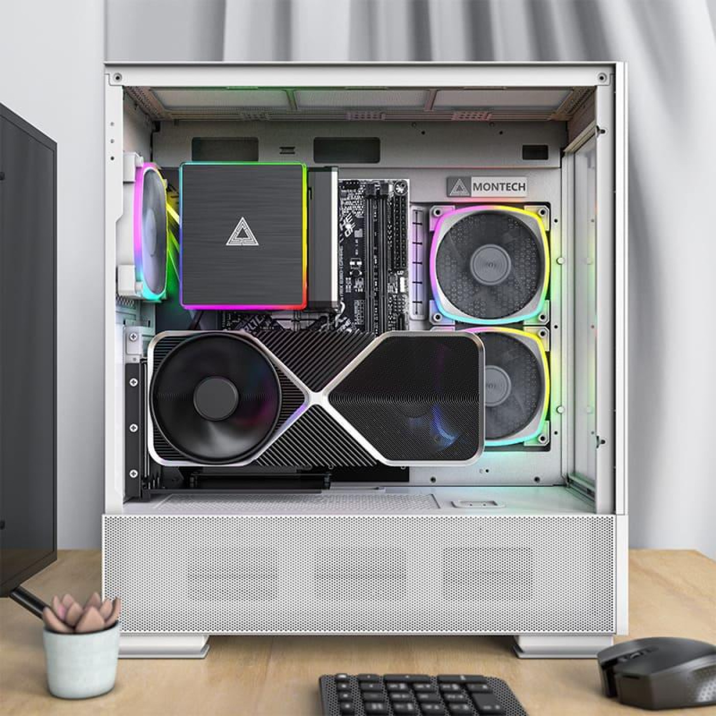 Корпус MONTECH SKY TWO (W) (SKY TWO (W)) Без БП