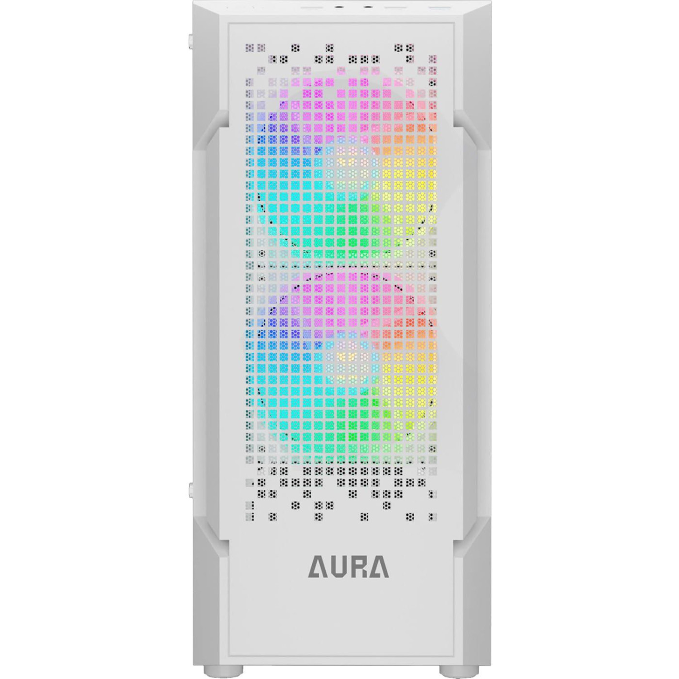 Корпус GAMDIAS AURA GC7 ARGB Tempered Glass White (4711514500684) Без БП