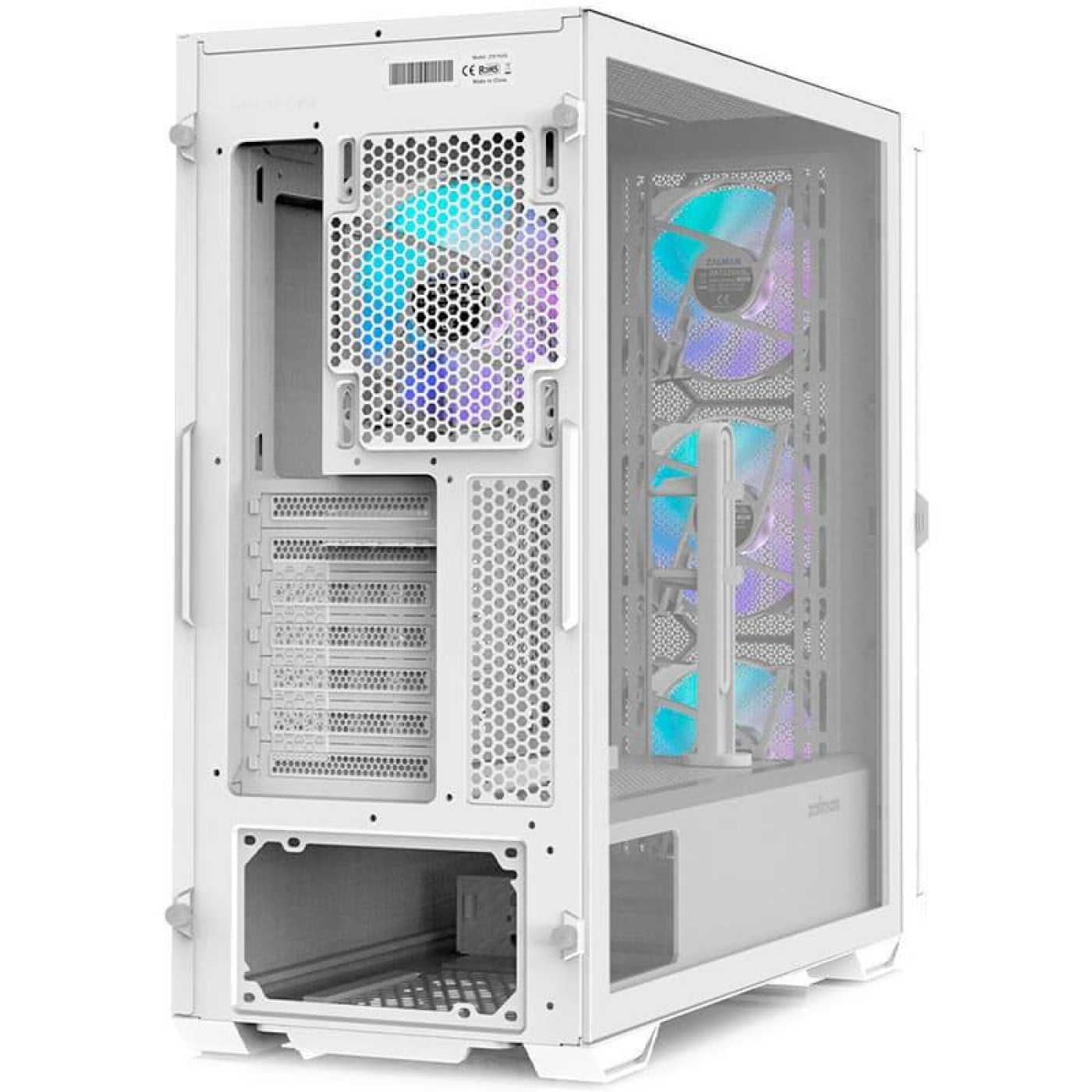 Корпус Zalman Z10 Duo ARGB без БП White (Z10DUOWHITE)