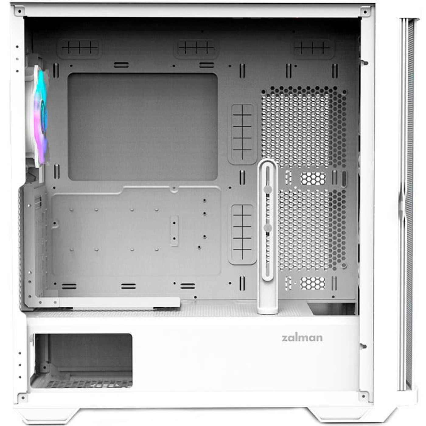 Корпус Zalman Z10 Duo ARGB без БП White (Z10DUOWHITE)