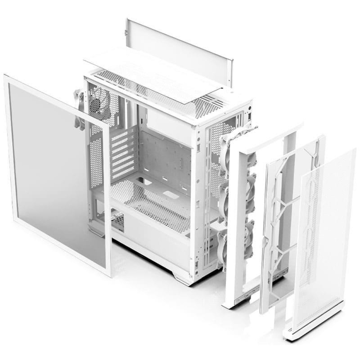 Корпус Zalman Z10 Duo ARGB без БП White (Z10DUOWHITE)