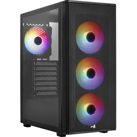 Корпус Aerocool Designer-G-BK-v2 Black без БП (ACCM-ES05143.11)