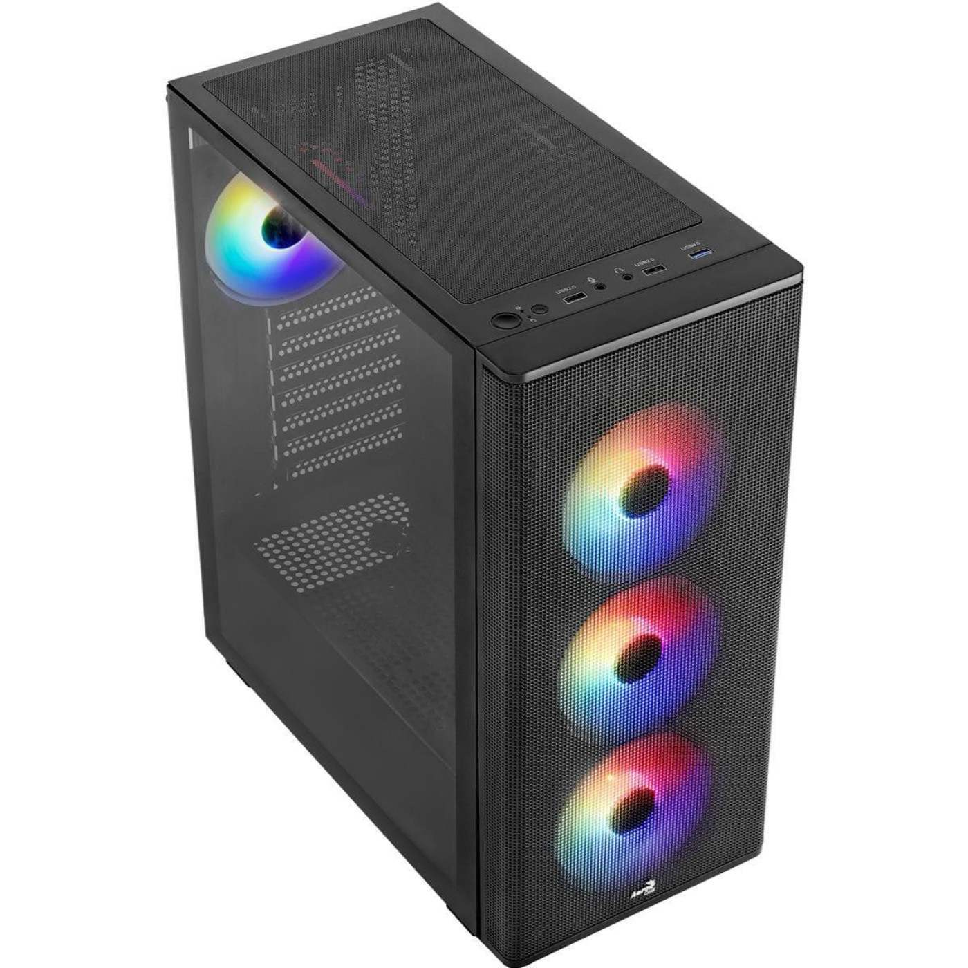Корпус AeroCool Designer-G-BK-v2 (ACCM-ES05143.11) Black без БП