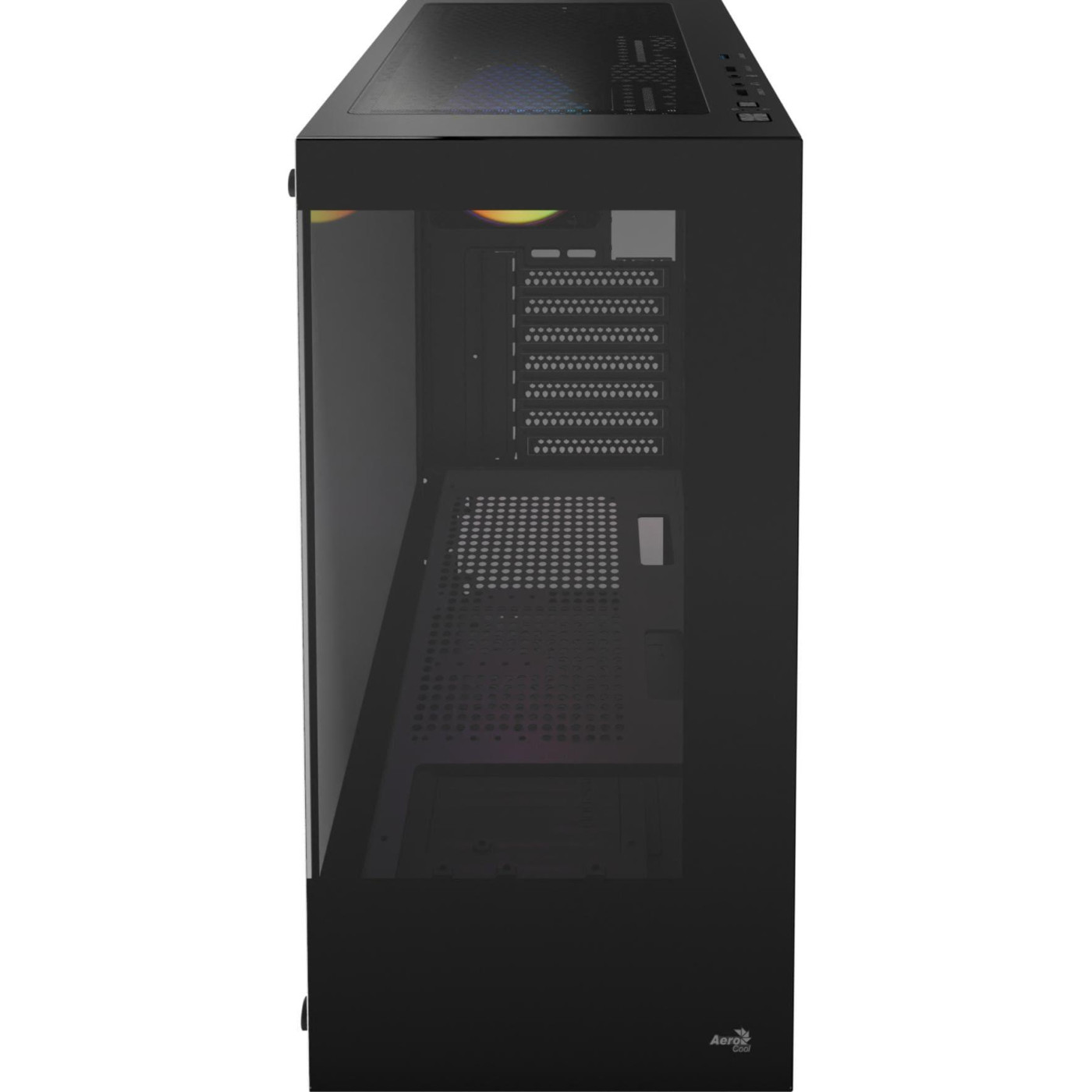 Корпус Aerocool Pivot-G-BK-v1 Black без БП (ACCM-ES08013.11)