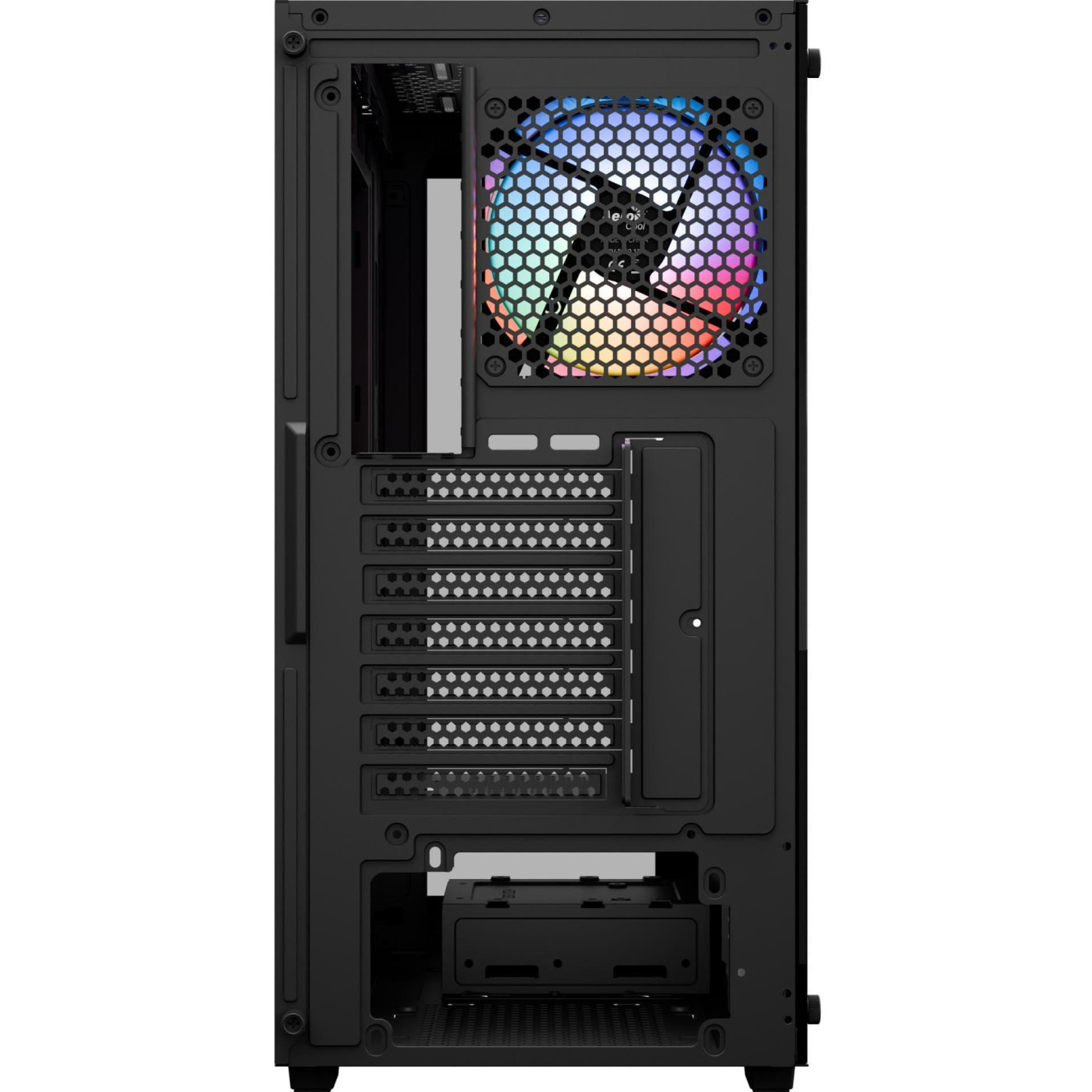 Корпус Aerocool Pivot-G-BK-v1 Black без БП (ACCM-ES08013.11)