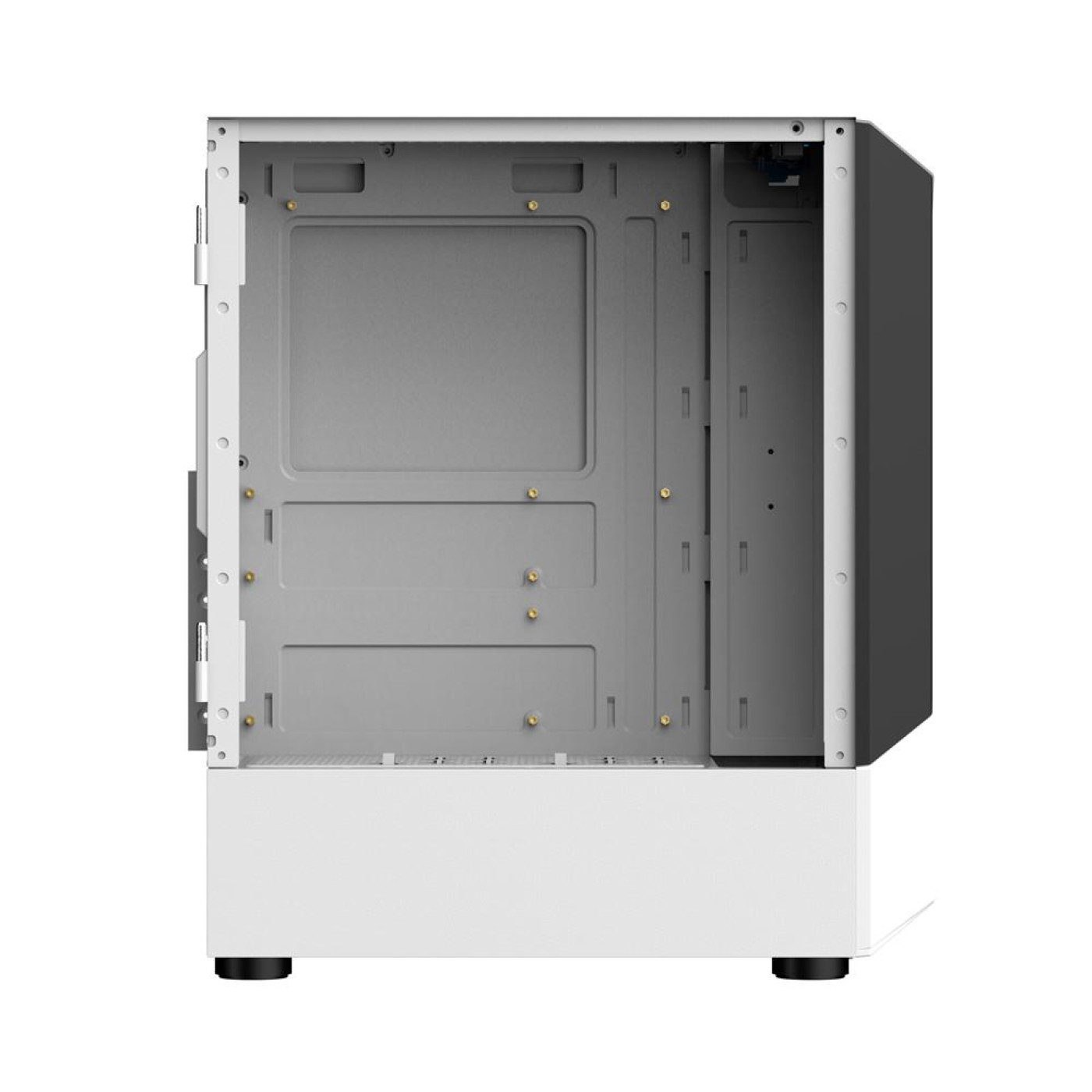 Корпус 1stPlayer F3-A-WH-4F1 White (F3-A-WH-4F1) Без БП