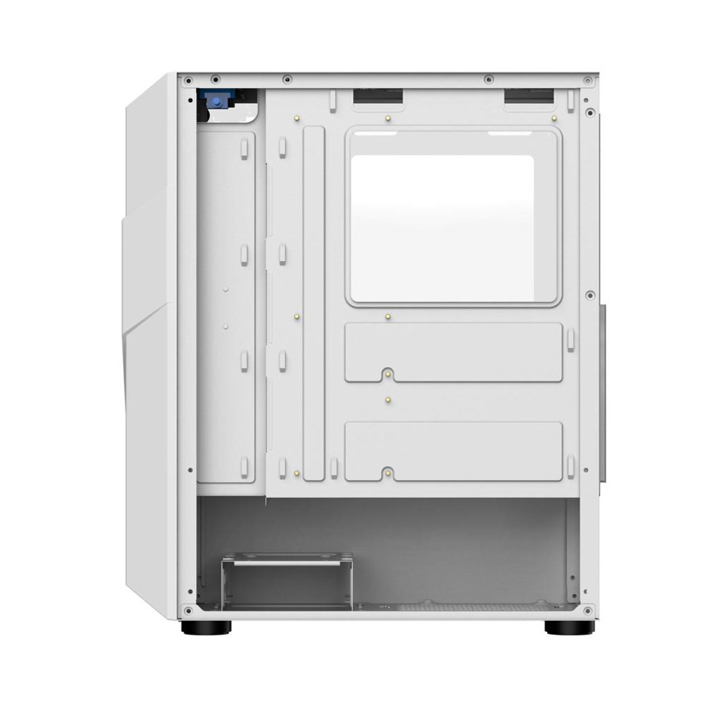 Корпус 1stPlayer F3-A-WH-4F1 White (F3-A-WH-4F1) Без БП