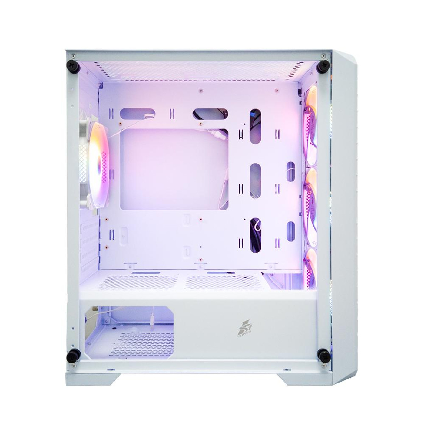 Корпус 1stPlayer T5-WH-4F1-W White без БЖ (T5-WH-4F1-W)