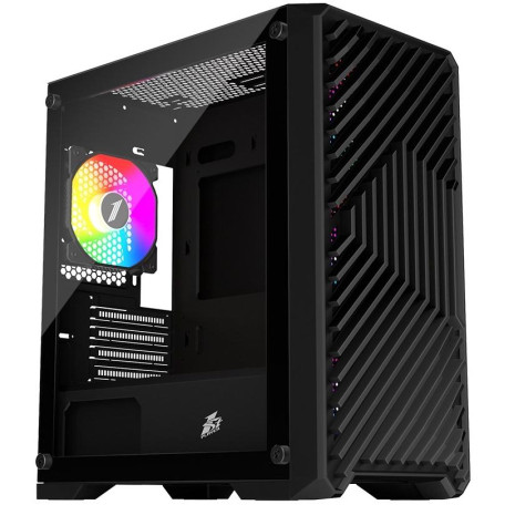Корпус 1stPlayer T5-BK-4F1 Black без БЖ (T5-BK-4F1)