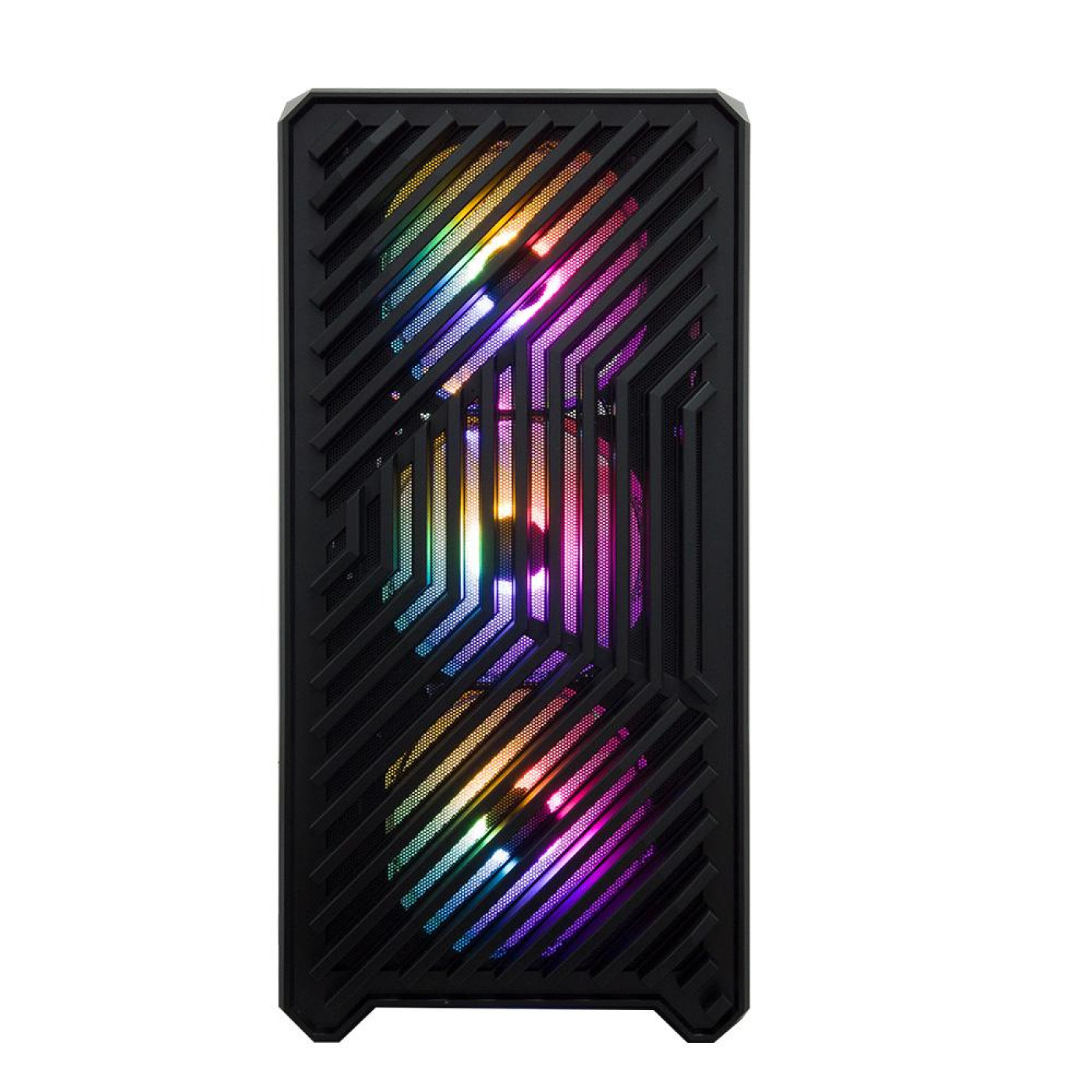 Корпус 1stPlayer T5-BK-4F1 Black без БЖ (T5-BK-4F1)