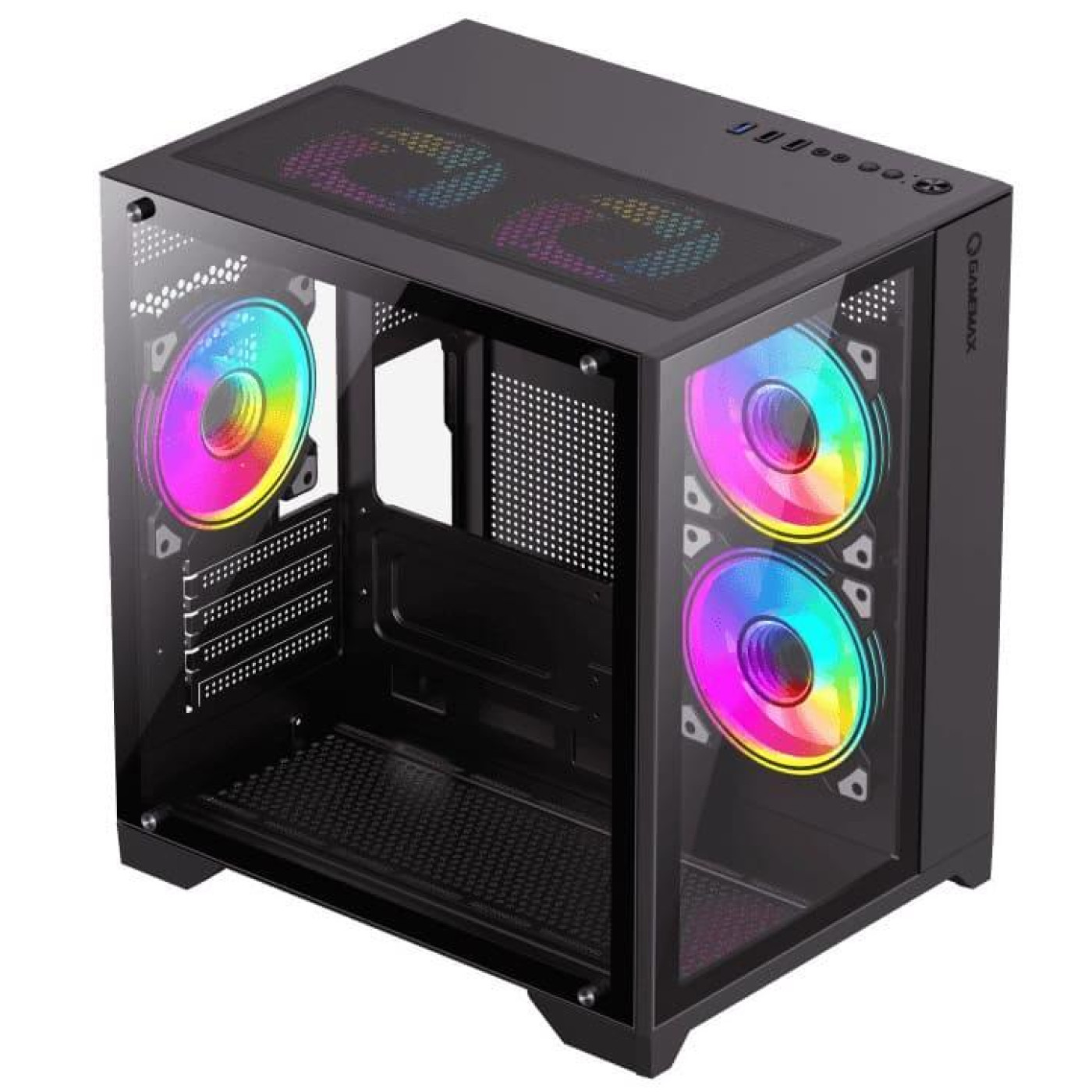 Корпус GameMax Infinity Mini Black (Infinity Mini Black)