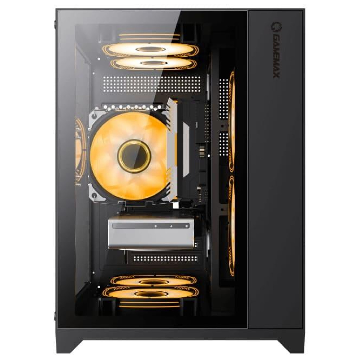 Корпус GameMax Infinity Mini Black (Infinity Mini Black)