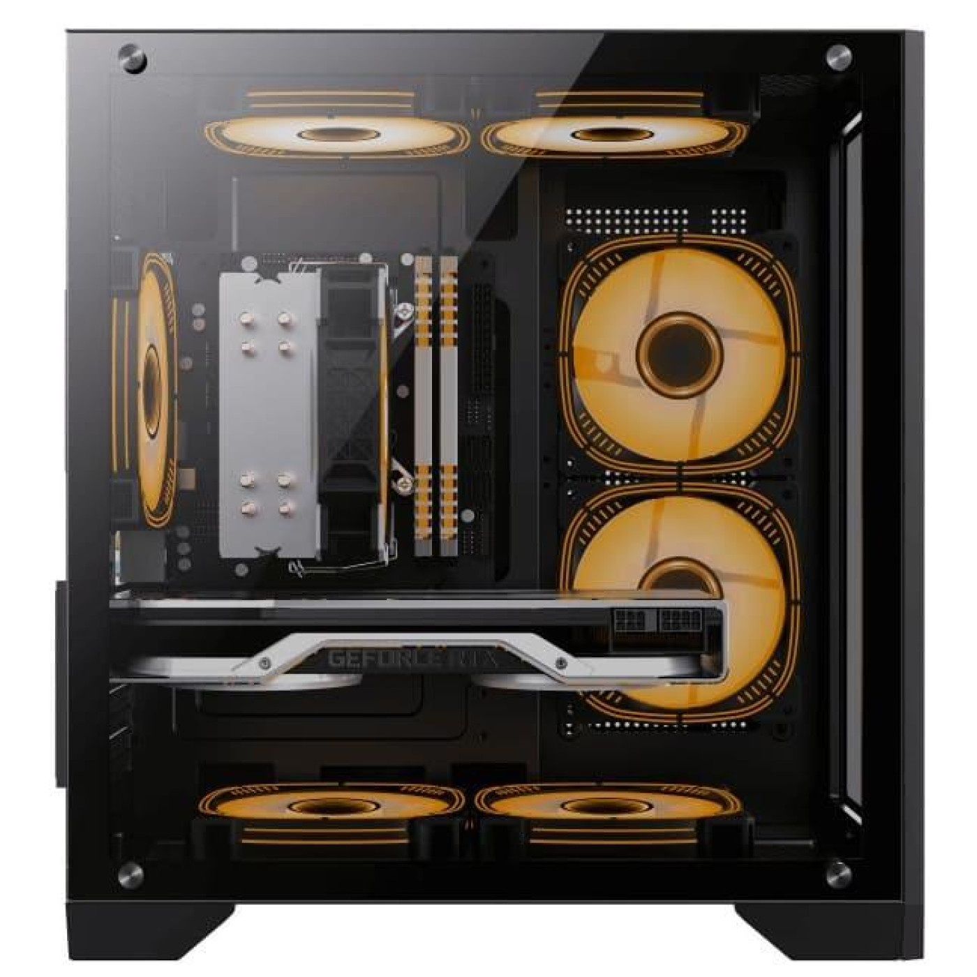 Корпус GameMax Infinity Mini Black (Infinity Mini Black)